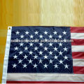 210D nylon embroidered American US flags